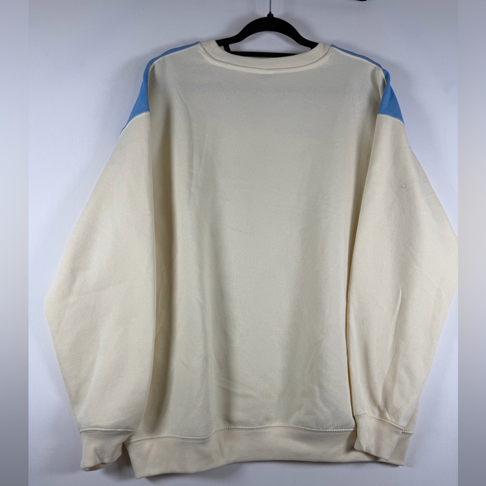 Walt Disney Men's Goofy Fleece Crewneck Sweatshirt, XXL - Beige - Picture 7 of 8